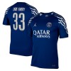 Oficiální Fotbalový Dres Paris Saint-Germain Zaire Emery 33 Čtvrtý 2024-25 pro Muži